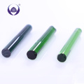 Excellent Material 3mm green function unbreakable hollow borosilicate glass rod for lampwork